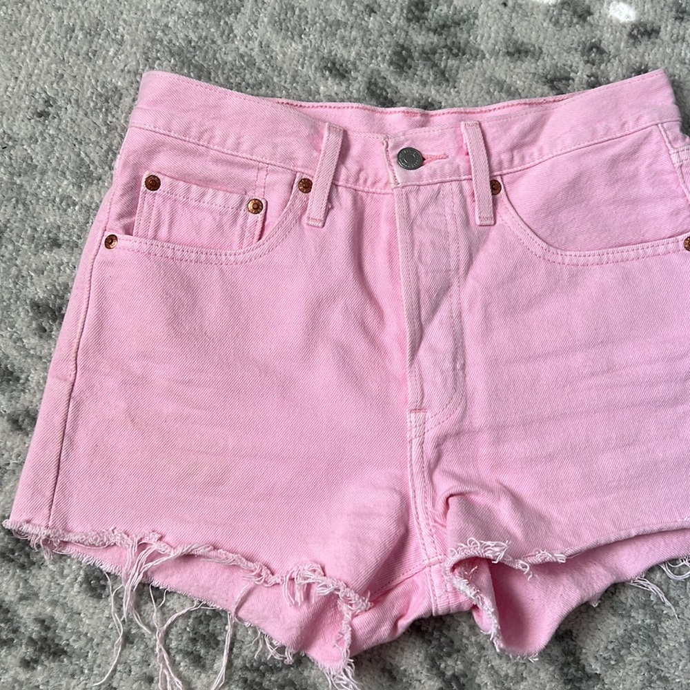 Levi’s high-waisted shorts